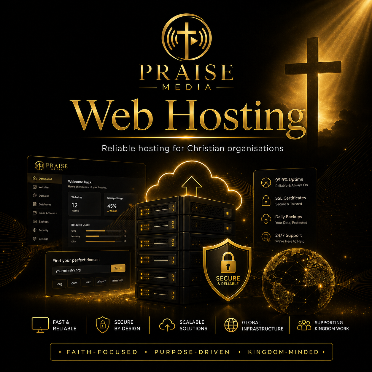 Web Hosting by Praise Media